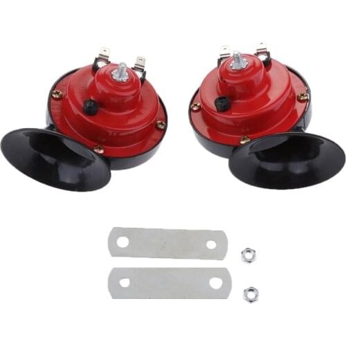 Motorcycle/Car /Truck ELECTRIC 12V 105db Double Tone Snail Horn Loud Sound