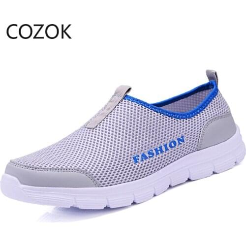 Men Aqua Shoes Outdoor Breathable Beach Shoes Lightweight Quick-Drying Wading Shoes Sport Water Camping Sneakers Shoes