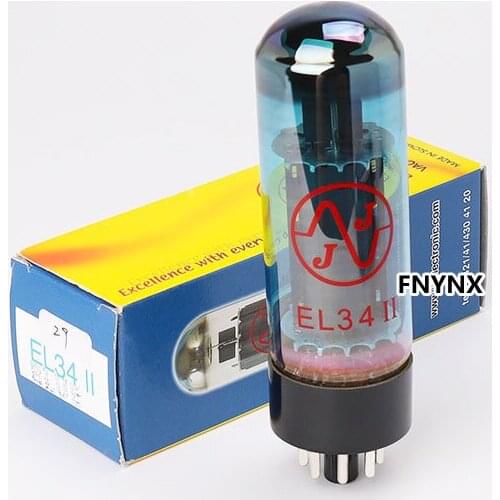 New Original Czech JJ Electron Tubes EL34II Blue Bottle Type 2PCS/LOT