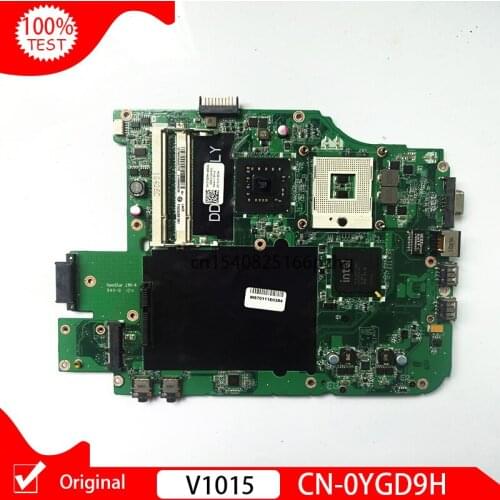 Original CN-0YGD9H 0YGD9H YGD9H DAVM9MMB6G0 Laptop Motherboard for Dell Vostro 1015 V1015 DDR2 main board