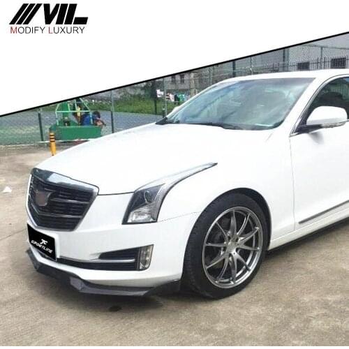 Fit For 14-18 Years' Cadillac Ats Modified Angle Carbon Fiber Lip Shovel Spoiler Front Chin
