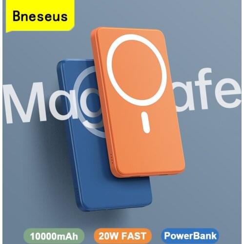 15W Magnetic Wireless Charging Power Bank 10000mAh External Battery For iPhone 12 Pro Max Qi Fast Charging For MagSafe Chargers