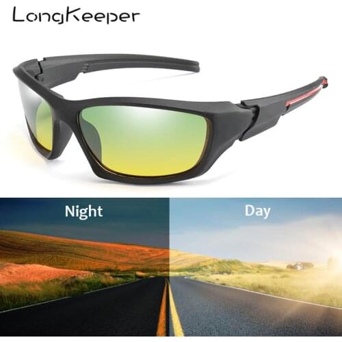 Unisex Day Night Driver Sunglasses Day Night Vision Polarized Glasses Anti-glare Women Men Sport Goggles Gafas de sol