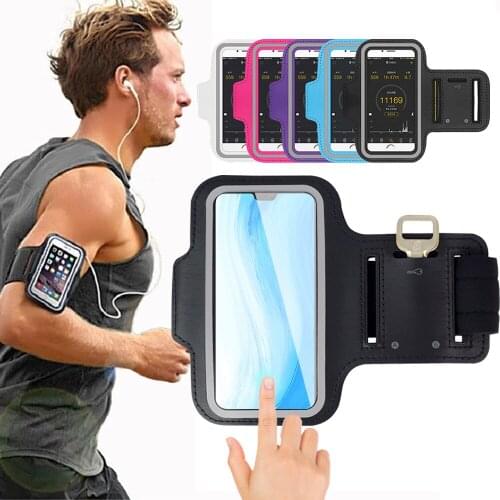 Sports Running ArmBand for Vivo S9 S9e S7 S7e S7t S6 S5 S1 Prime Pro I10 U20 U3 Z1 Lite Z1i Z1X Z3 Z3i Z3X Z5 Z5i Z6 Phone Case