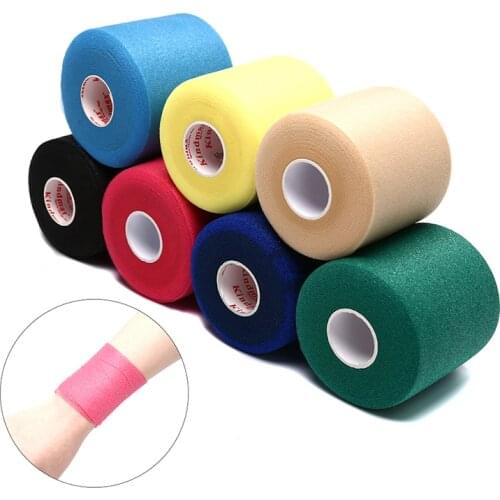 Sports Pre-Wrap PU Foam Backing Bandage Underwrap Elastic Adhesive Muscle Bandage Athletic Training Tape