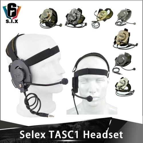 Z-tactical Airsoft Gear Selex TASC1 Headset Military Hunting Accessory Z tactical headset
