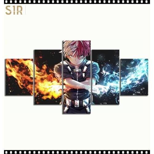 My Hero Academia Decorations for The Five - Part Anime HD Poster Living Room Decoration Room Decor Japan High Popularity Anime