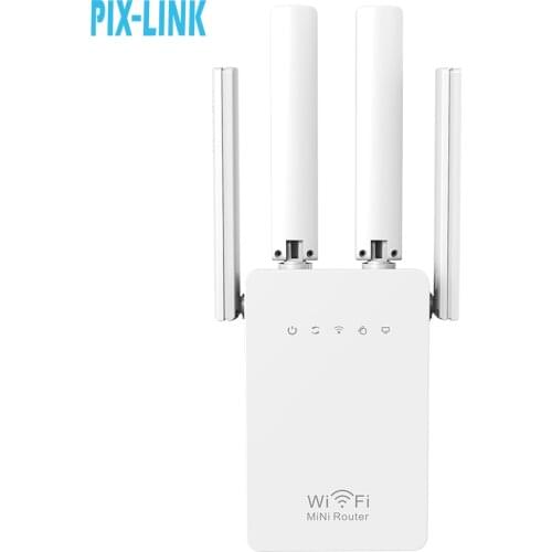 WR02EQ Wireless Router WIFI Repeater Access Point 300Mbps Antennas Signal Booster Range Extender AP Wi-fi 802.11N Network