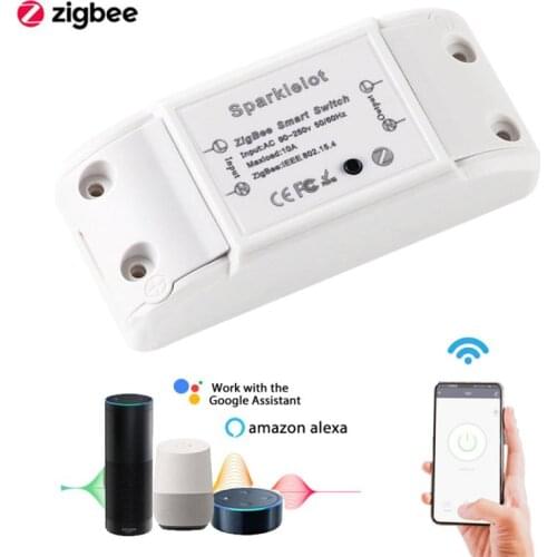 New ZigBee 3.0 DIY Switch For Tuya Smart Life APP Breaker Timer Wireless Automation Work with Alexa Google Home Smartthings