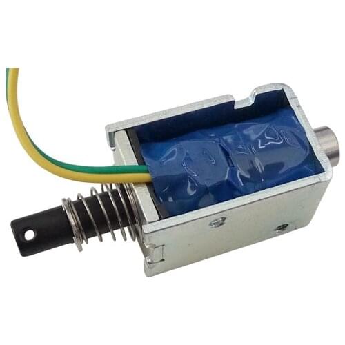 1pc HIO-0630S-24F110 small through push-pull dual-purpose electromagnet electric control device pulls reciprocating motion