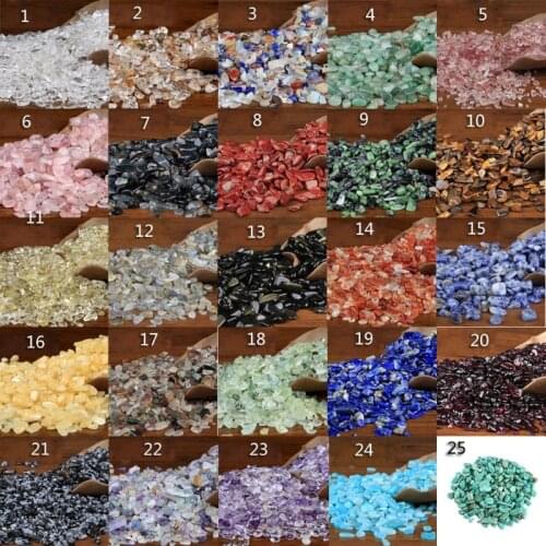 100G Decorative Crystals Natural Obsidian Stones Bulk Turquoise Quartz Resin Fillers UV Epoxy Resin Fillings Art Crafts