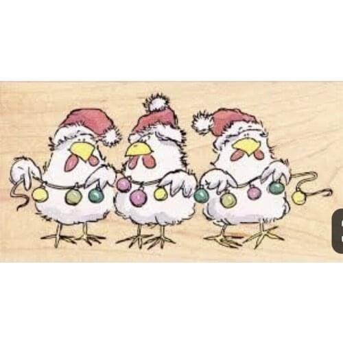 10x6 Chick holding colored ball Transparent Clear Stamps Silicone Seals for DIY scrapbooking photo album Card Making