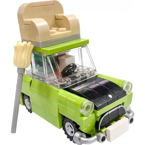 149Pcs MOC Customized Mini Car Toy Educational Assembly Bricks Car Model Building Blocks Stem Toy Gift