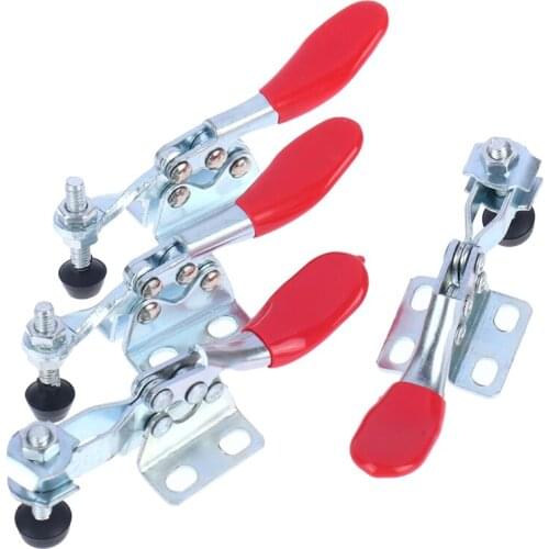 2/4pcs Quick-Release Horizontal Toggle Clamp 201A/201 Woodworking Fix Clip Tools for Carpentry Hand Tools New