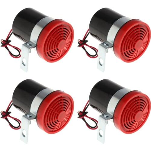 4X 12V Reversing Alarm Backup Horn Reverse Siren Beeper Buzzer Warning Alert