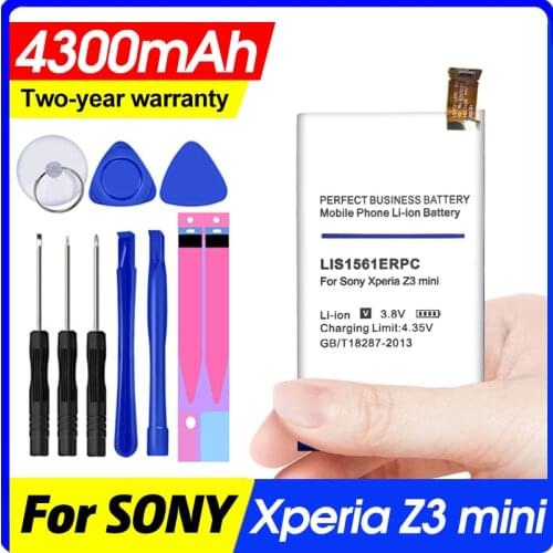 3900mAh LIS1561ERPC Battery For Sony Xperia Z3 Compact Z3c mini D5803 D5833