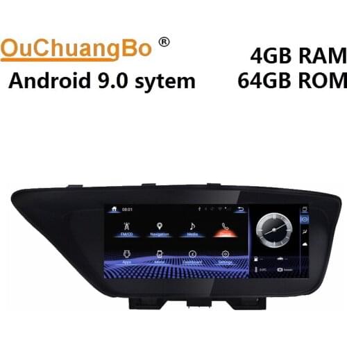 Ouchuangbo audio player radio for ES300 250 350 2013-2017 with Android 9.0 system 10.25 inch 4GB+64GB