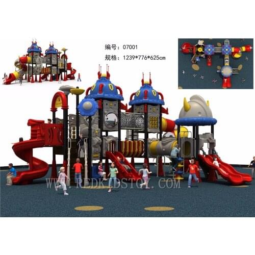 Exported to Chile TUV Approved Nontoxic Material Outdoor Play Center HZ-07001