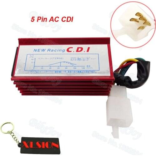 Ignition Box 5 Pins Racing AC CDI for 50cc 110cc 125cc 140cc 150cc 160cc SSR Thumpstar Pit Dirt Bike Quad ATV Motorcycle Scooter