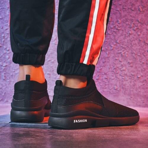 Sneakers Mens Hot Fashion Breathable Gym Training Running Shoes Women Outdoor Comfortable Jogging lazy person Sports Shoes