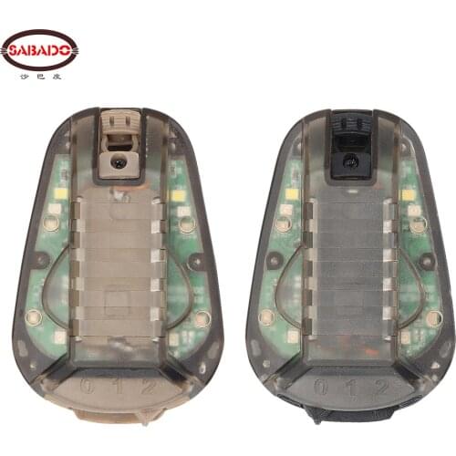 Multipurpose Helmet Strobe Light Signal Green Red Flash Ladybird Lamp Safety LED Tactical Airsoft Paintball Tools Accessories