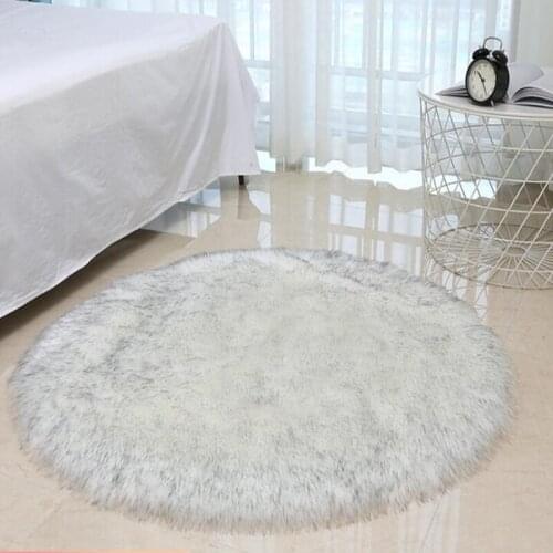 Nordic round carpet tie-dye living room coffee table blanket bedroom bedside mat computer chair yoga rug