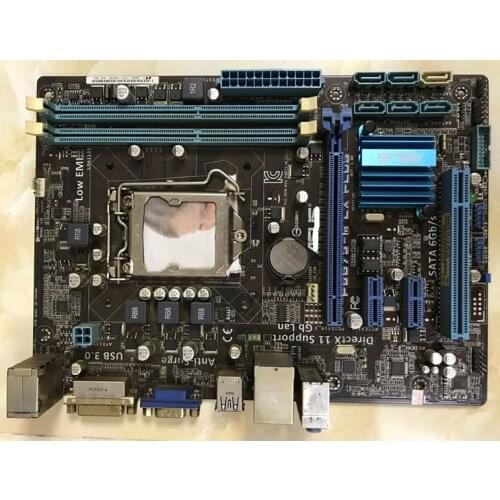 Free shipping original motherboard for ASUS P8B75-M LX PLUS DDR3 LGA 1155 For i3 i5 i7 cpu 16GB B75 Desktop Motherboard
