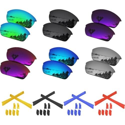 SmartVLT Polarized Replacement Lenses for Oakley Flak Jacket Sunglasses - Multiple Options