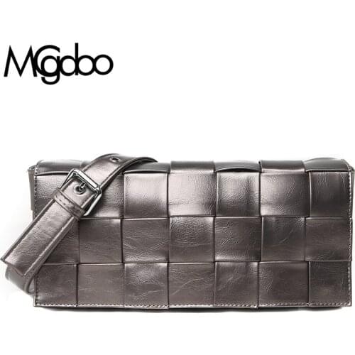 Mgcdoo Luxury Designer Shoulder Bags High Quality Pu Messenger Bags For Women Fashion Diamond Lattice Crossbody Bag Clutchs