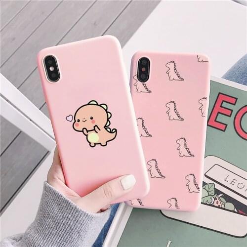 Cute Dinosaur Liquid Silicone Phone Case for iPhone 12 11 Pro Max XR XS MAX X 6s 7 8 Plus SE 2020 Soft Candy Couple Cover Fundas
