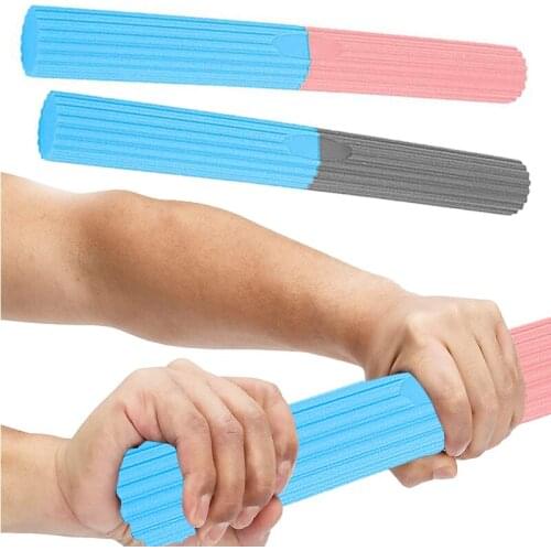 Silicone Torsion Bar Arm Enhancer Hand Exercise Bar Multi-function Bar Rehabilitation Equipment Tendinitis Arm Strength Machine