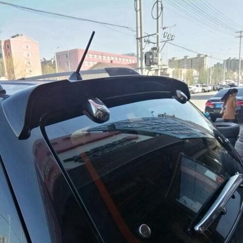 For Hyundai Tucson Spoiler 2005-2012 ABS Plastic Rear Trunk Boot Wing Top Spoiler