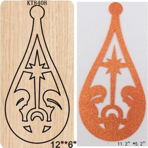 Family party decorations wooden die Cutting Die Suitable for common die-cutting machines in the market