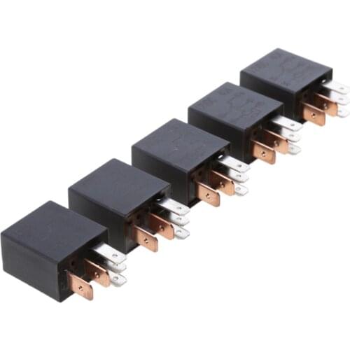 10X Car Truck Auto DC 12V 30 AMP SPDT Relay 5 Pin Change Over Changeover