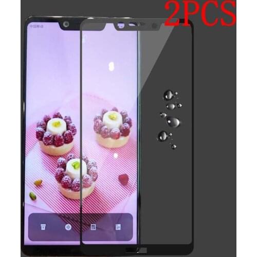 2PCS Full Cover Tempered Glass For Sharp S3 Screen Protector protective film For Sharp S3 glass