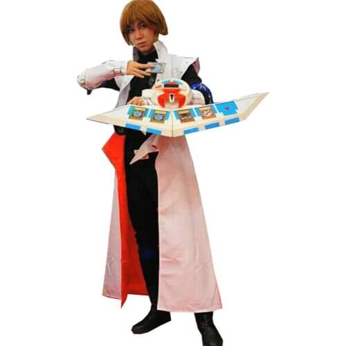 2020 Duel Monsters zexal Kaiba Seto Yu-Gi-Oh! Seto Kaiba Aciton Figure Cosplay Uniform Suit Hallowmas Clothing Costume Any Size