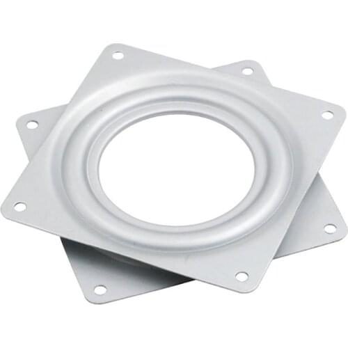 4.5 inch New Mechanical Projects Square Exhibition Turntable Bearing Swivel Plate Base Hinges Hardware Fitting Desk Tool Gadgets