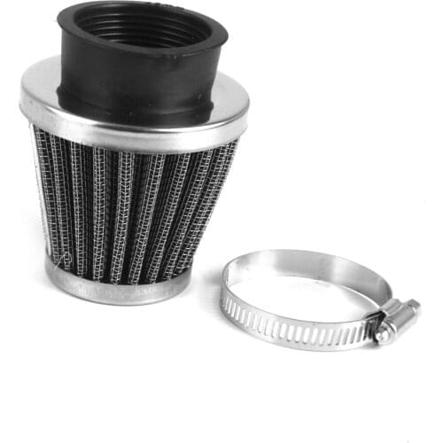 42mm High Flow Air Intake Cone Filter Cleaner Fuel Saver Fit Motorcycle Bike For Suzuki Honda