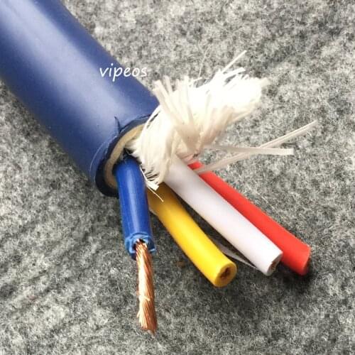 New golden cross bulk Hifi speaker cable 1 meter/per 1m selling