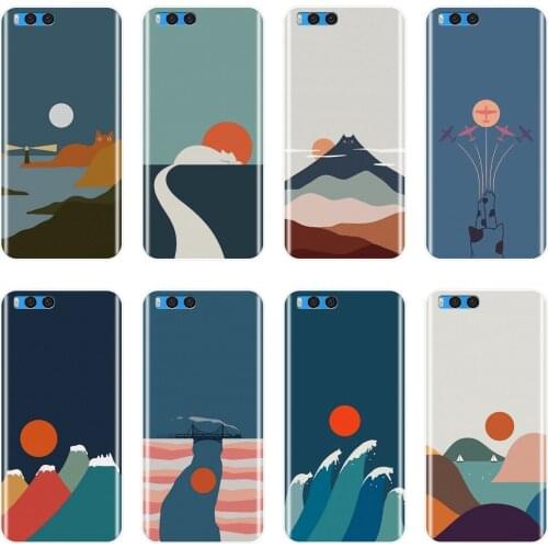 Case For Xiaomi Mi Max 1 2 3 Silicone Soft Art Cat Aesthetic wave Cute Back Cover For Xiaomi Mi Note Mix 1 2 2S 3 Phone Case