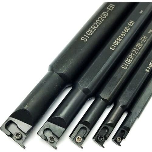 SIGER Small Bore Cutter Holder SIGER0808A 1010B 1210B 1412C 1616C 2020D 2520D-EH Turning Tool Holder Boring Bar CNC Lathe Tools