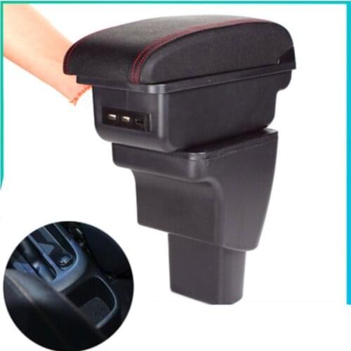 For Hyundai i10 armrest box central Store content box storage interior car-styling decoration accessories parts 2015-2018