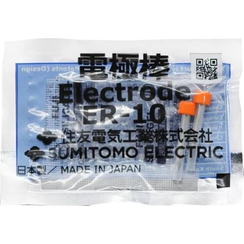 ER-10 Fiber Optic Replacement Electrodes for T39 T66 TYPE81C 82C T400 T400S Fiber Fusion Splice electrode rod