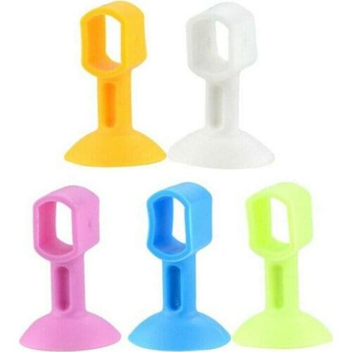 New 1pcs Anti-collision Wall Protector Door Handle Bumper Guard Rubber Stopper Wall Mute Crash Pad Silencer Home Kitchen Tools