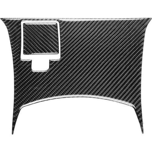 Fit for Nissan 350Z Carbon Fiber Rear Seat Armrest Storage Rack Decoration Sticker Interior Modification
