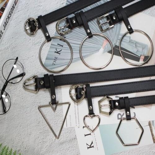 NEW Black Women Belt Fashion PU Leather Metal Heart Pin Buckle Belt Party Dress Decor Waistband Women Jeans Belt Present 105Cm