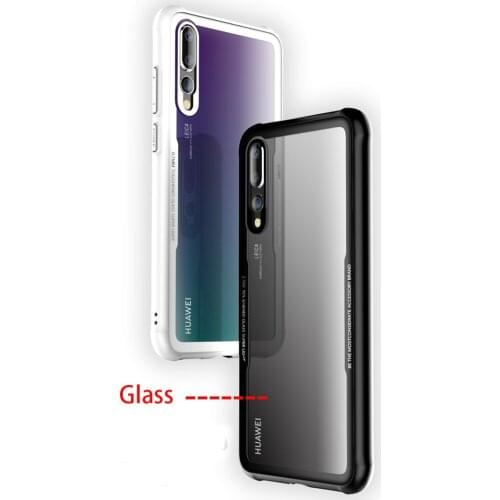 Luxury Tempered Glass Case Cover For Huawei P20 P20 Pro P 20 Lite