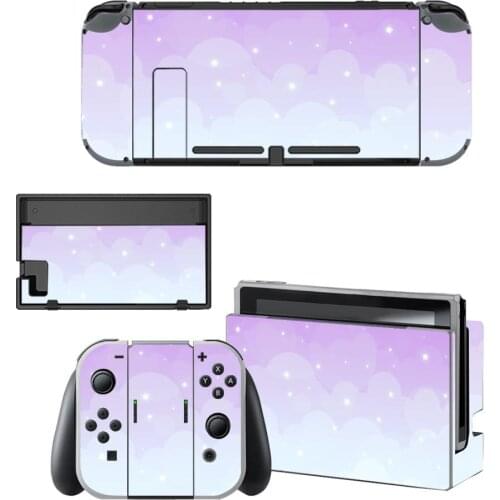 Starry Sky Screen Protector Sticker Skin Cover for Nintendo Switch NS Console Dock Charger Stand Holder Joy-con Controller Vinyl