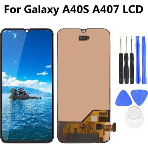 LCD Display For Samsung Galaxy A40S A407 LCD Display Touch Screen Digitizer Glass Assembly Repair Parts