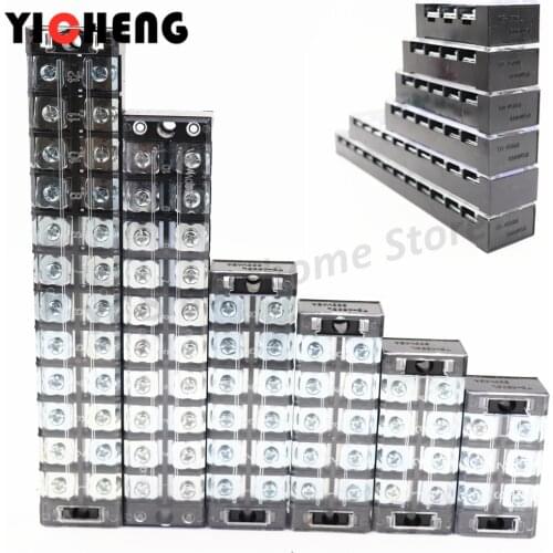 1 Pcs screw connection cable terminal, terminal block, high current, insulated fixed power wire connector, 600V 45A